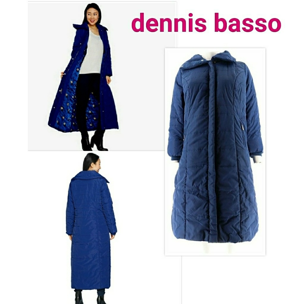 NEW Jacket Dennis basso puffe coat (s,xs,xxs) navy